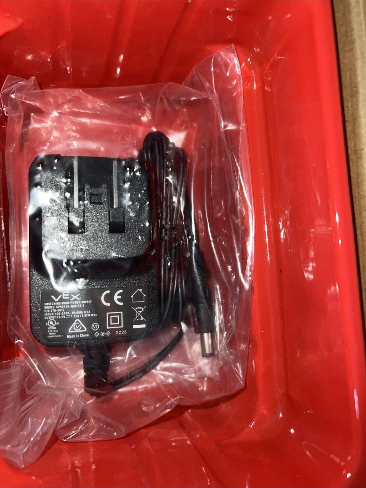 VEX V5 Upgrade Kit 276-4810, Brain, Battery, 4 Motors, Cables, New